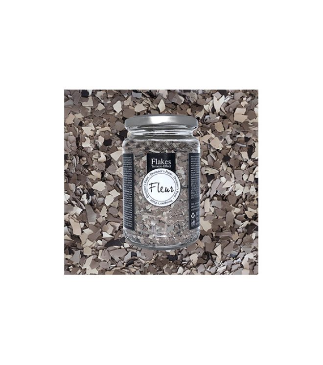 Interkas_14048_Fleur_Flakes_200gr_Bronzite Brown