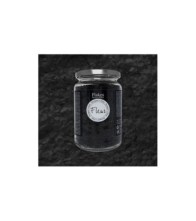 Interkas_14051_Fleur_Flakes_200gr_Onyx Black